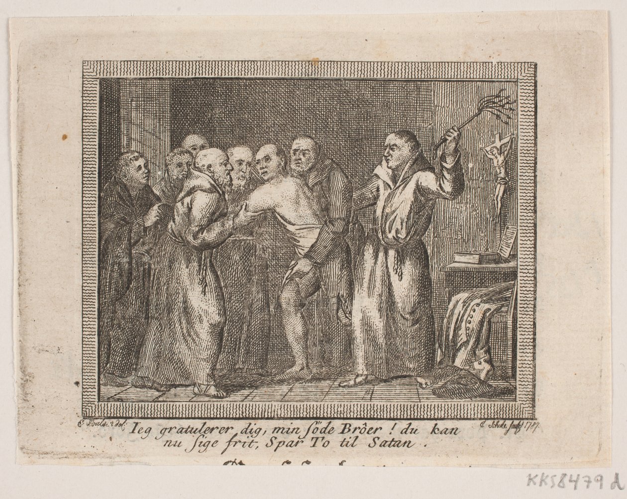 Vignetta per J. H. Wessels "Samtlige skrifter" da Georg Christian Schule