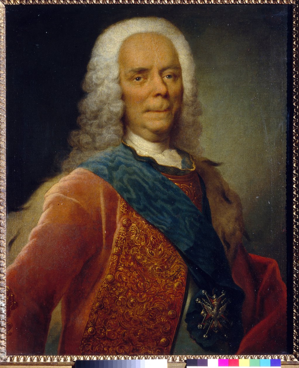 Ritratto del Principe Vasili Vladimirovich Dolgorukov (1667-1746) da Georg Christoph Grooth