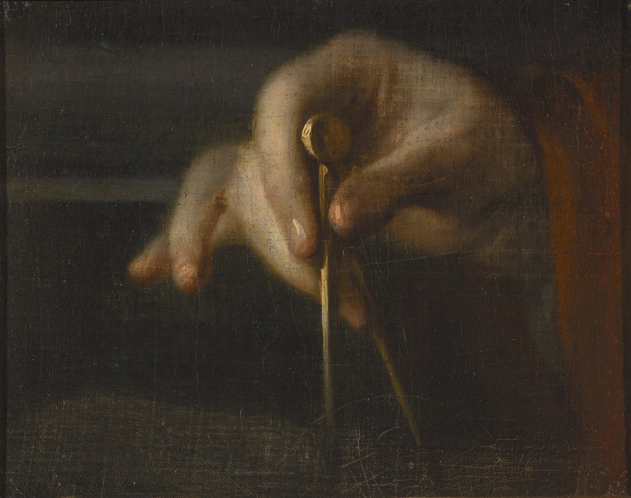 Il compasso nella mano di un architetto da Georg Engelhardt Schröder