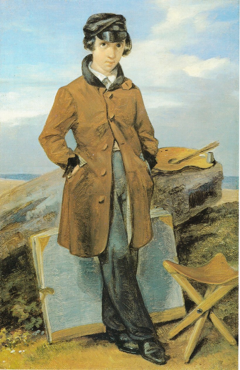 Hermann Kersting come pittore di paesaggi da Georg Friedrich Kersting