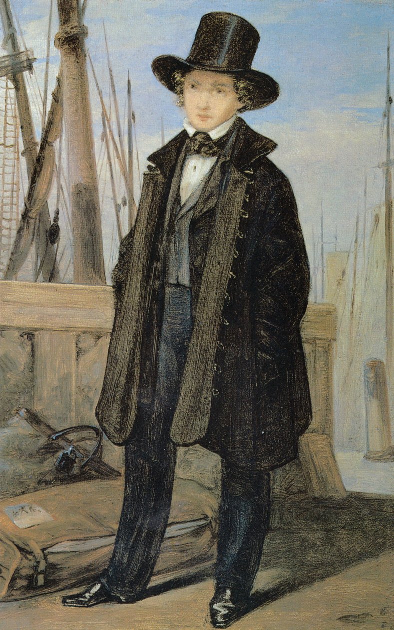 Richard Kersting prima della partenza per Riga da Georg Friedrich Kersting