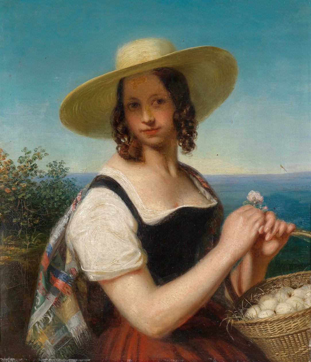 La ragazza delle uova da Georg Friedrich Reichmann