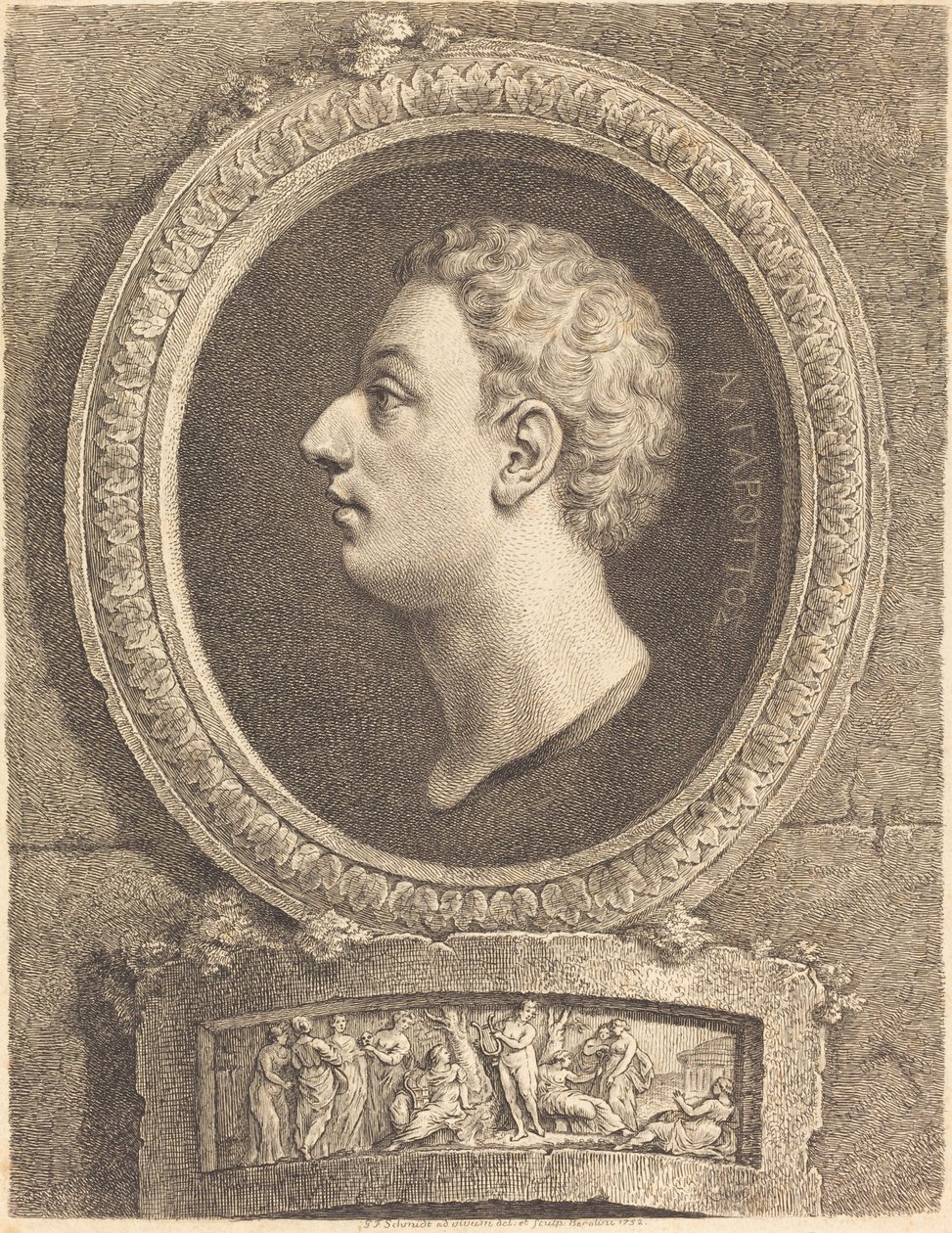Francesco Algarotti da Georg Friedrich Schmidt