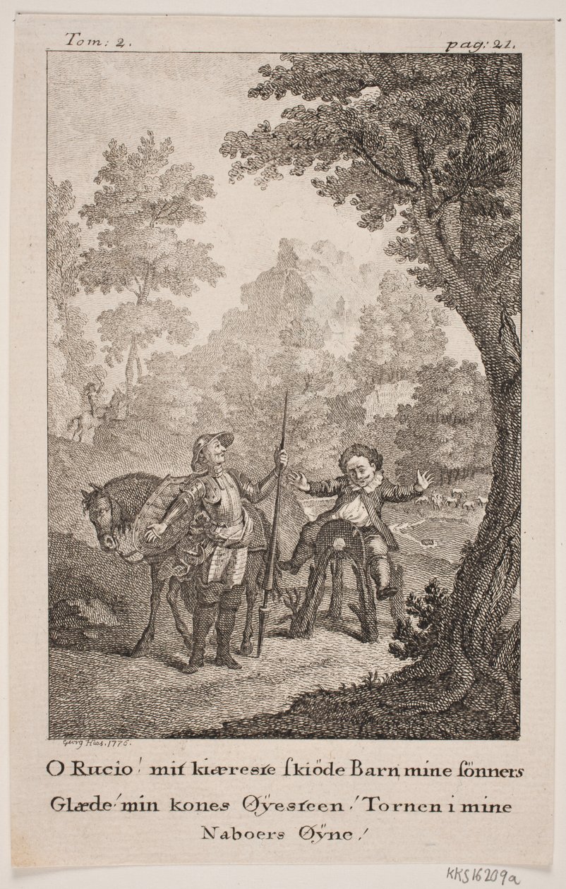 Illustrazione per Don Chisciotte da Georg Haas