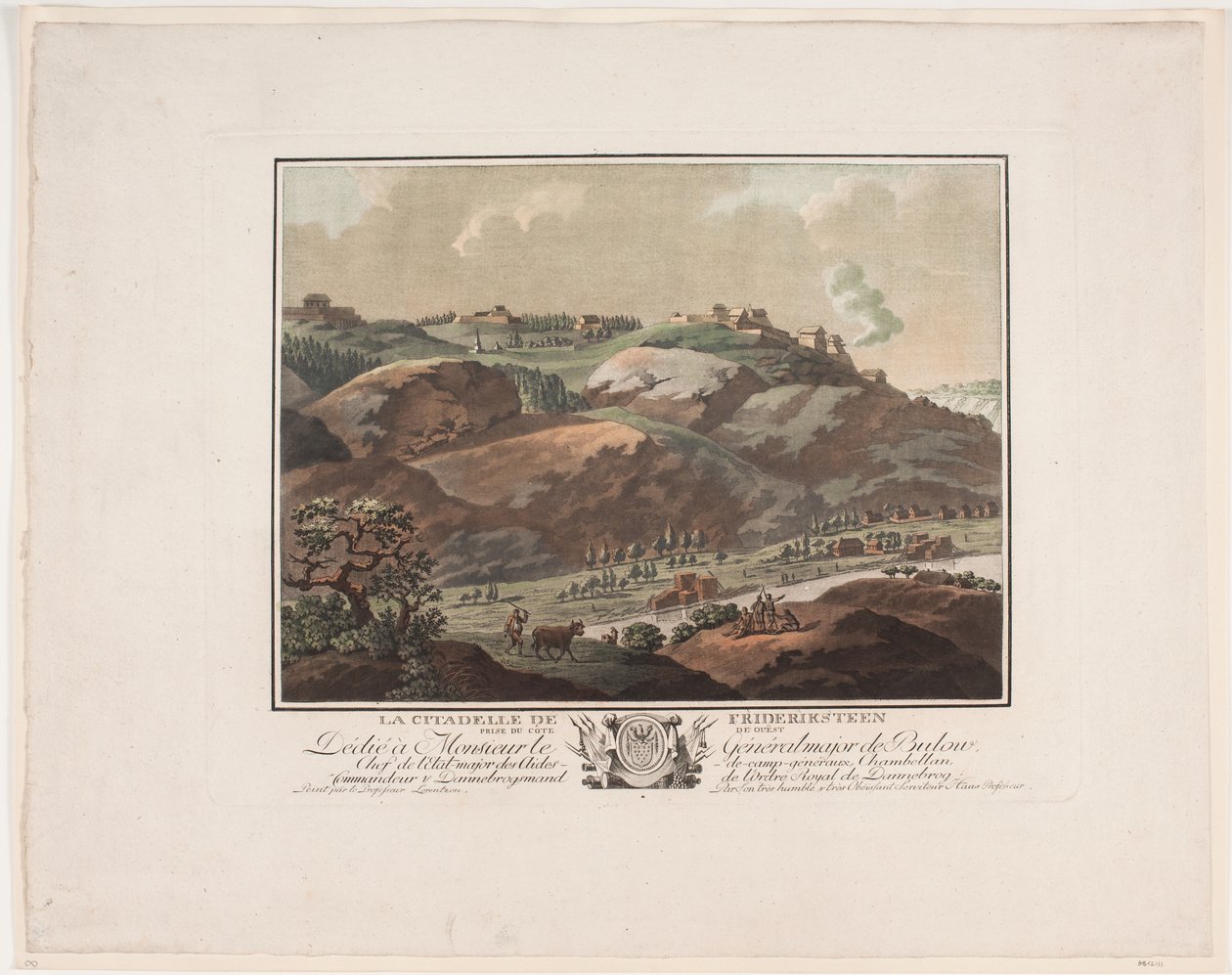 La cittadella di Frideriksteen da Georg Haas