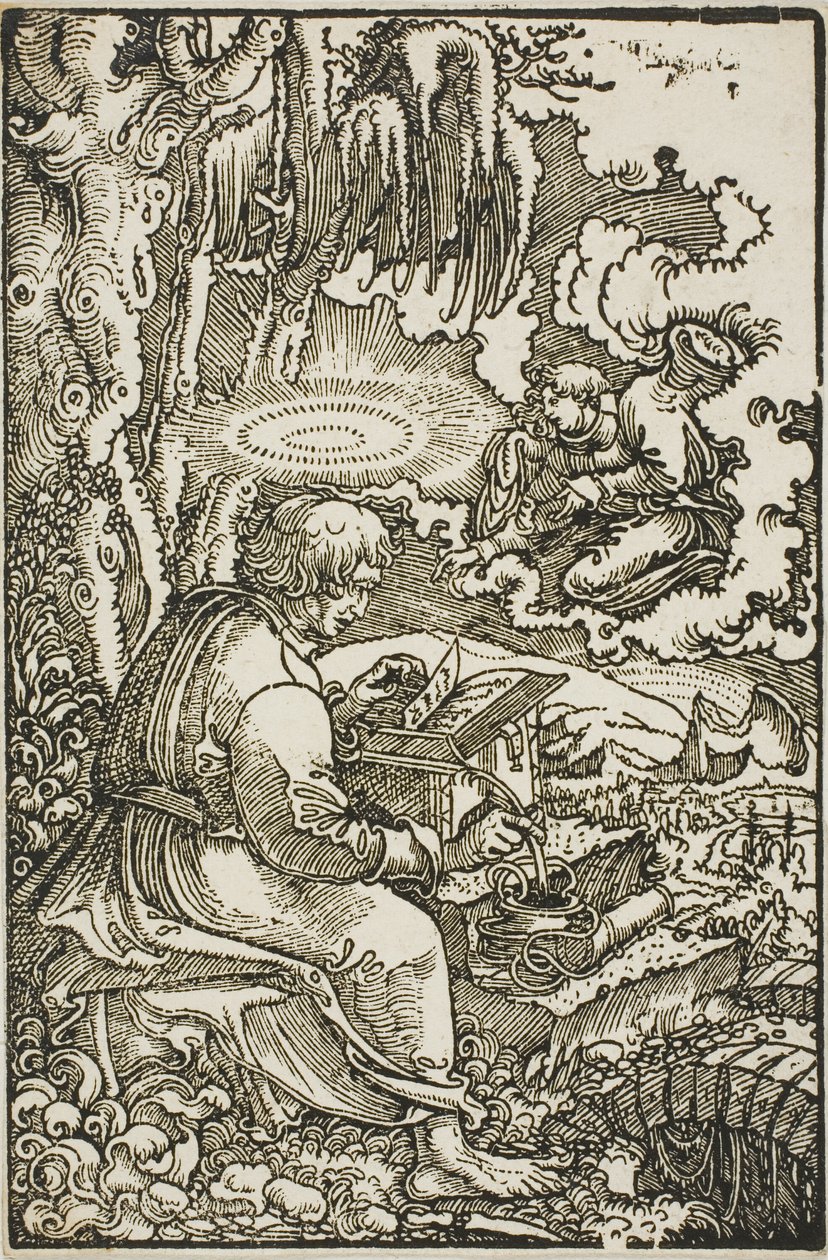 San Matteo, dalla Bibbia di Lutero da Georg Lemberger