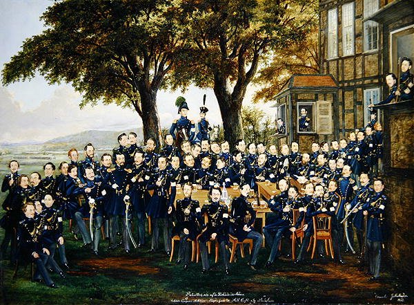 La guardia cittadina di Kassel da Georg Michael Mades