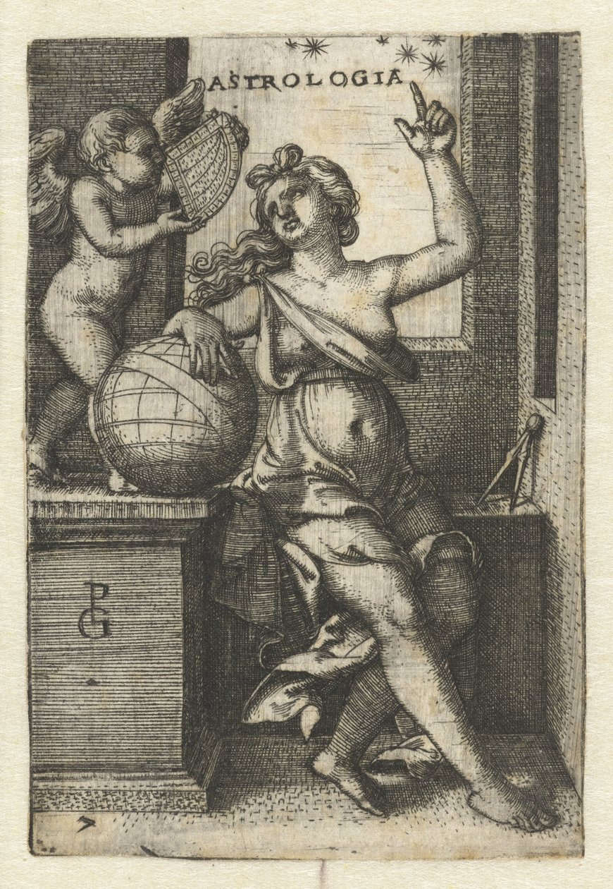 Astronomia, Astrologia, Sette Arti Liberali (serie) da Georg Pencz