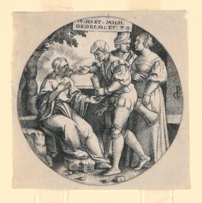 Cristo nel Giardino da Georg Pencz