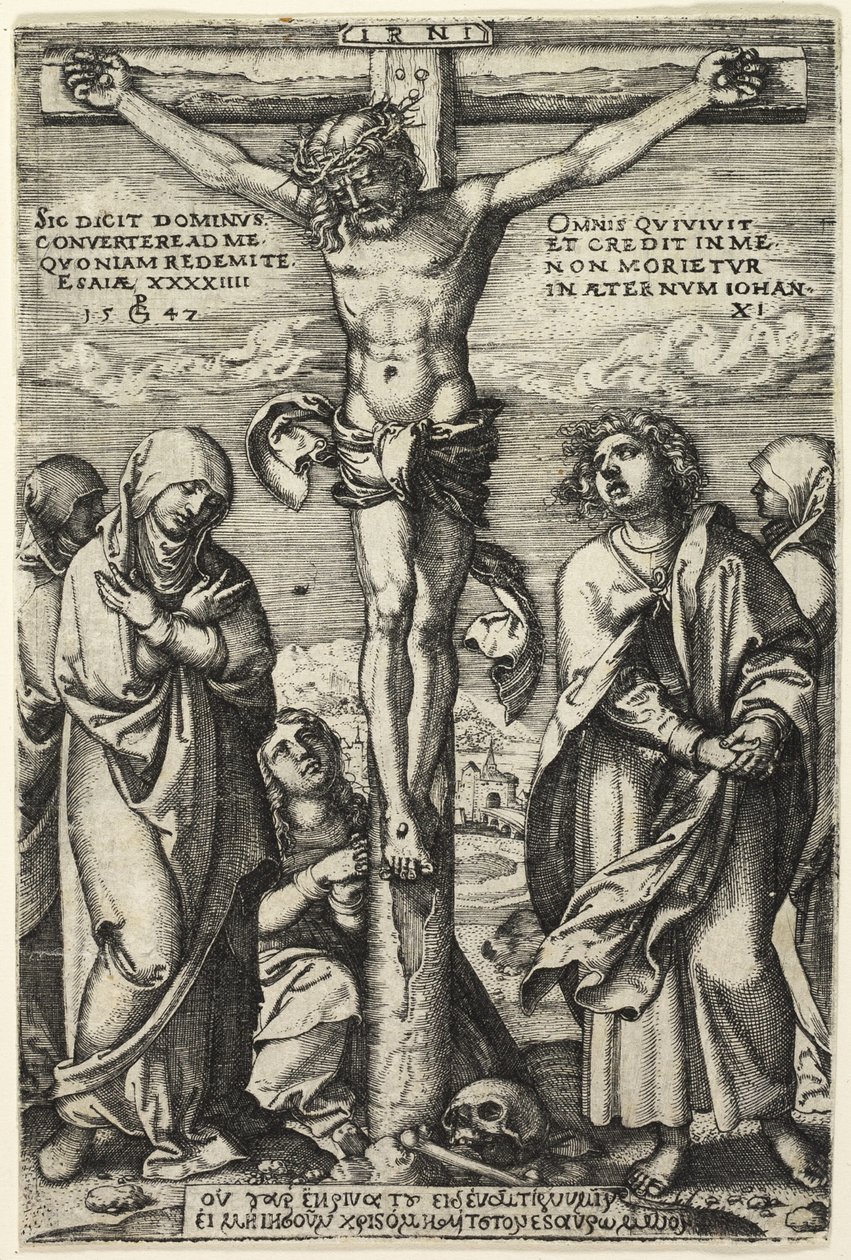 Crocifissione da Georg Pencz