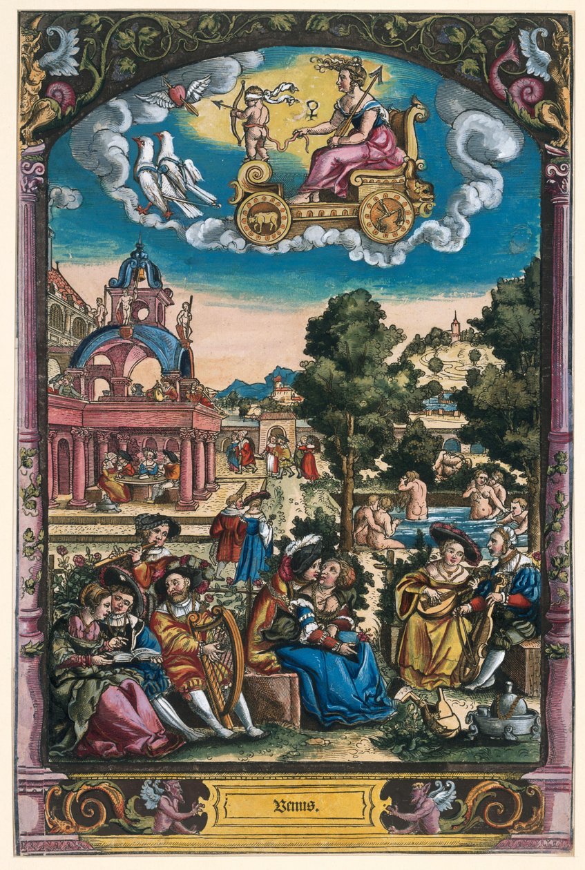 Die sieben Planeten: Venus da Georg Pencz