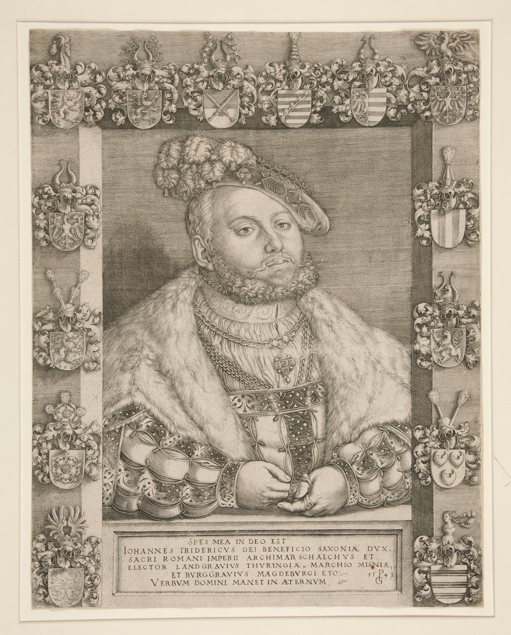 Federico il Saggio, Elettore di Sassonia da Georg Pencz