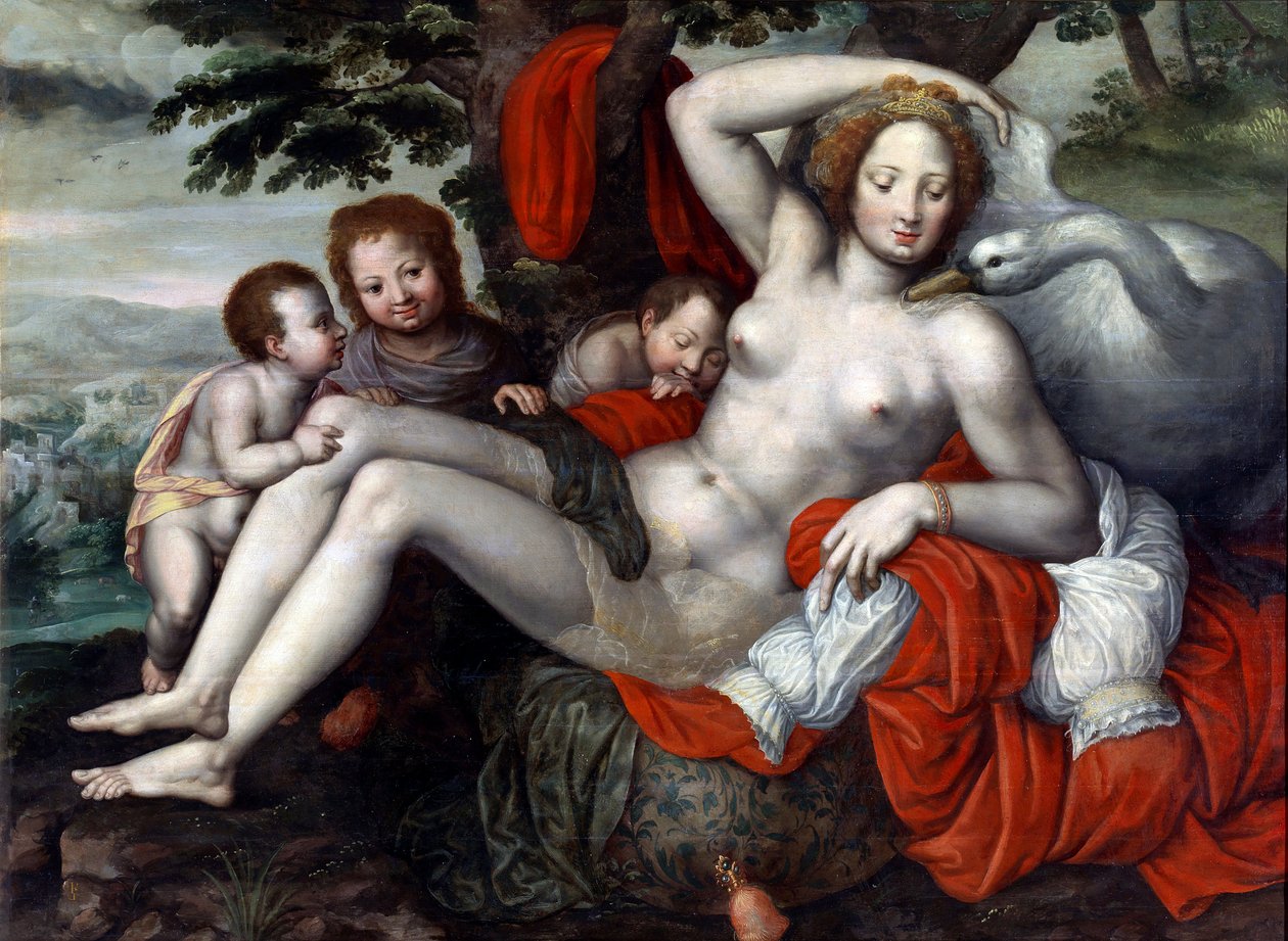 Leda e il cigno da Georg Pencz