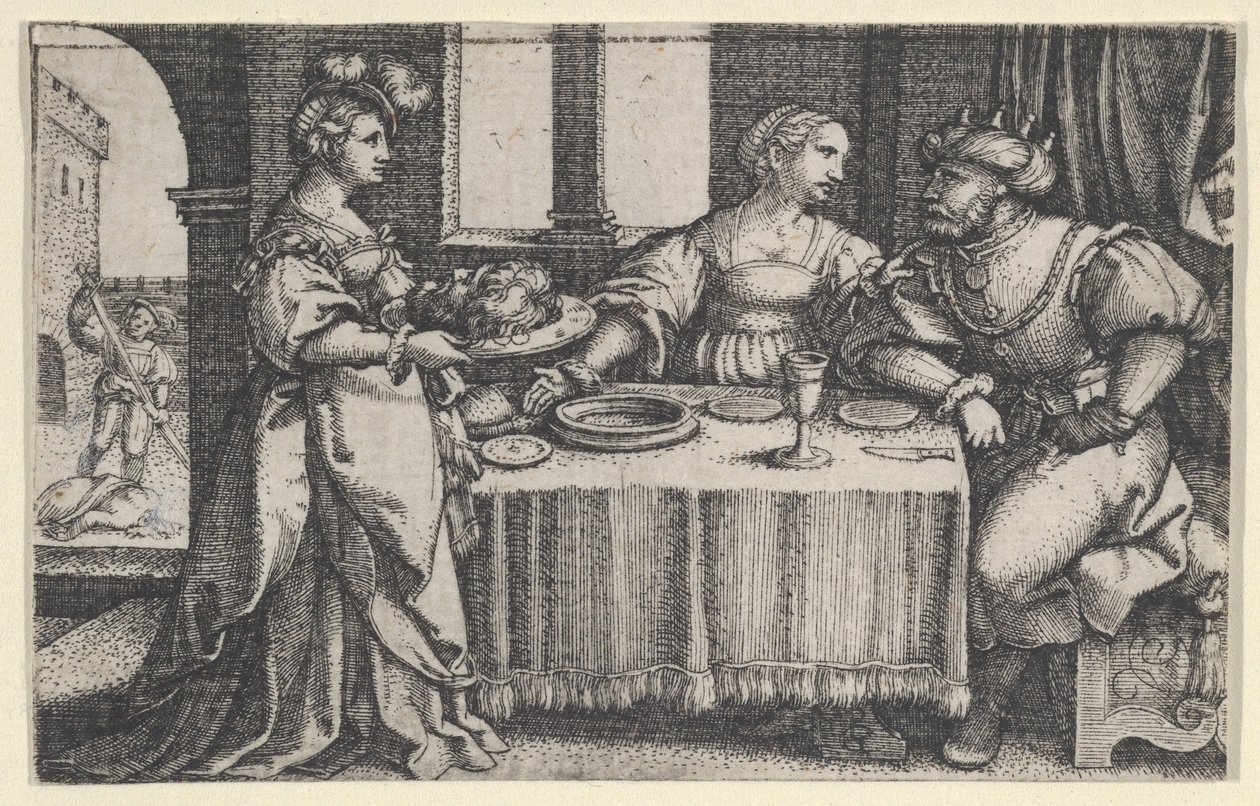 Salomè con la testa di Giovanni Battista da Georg Pencz