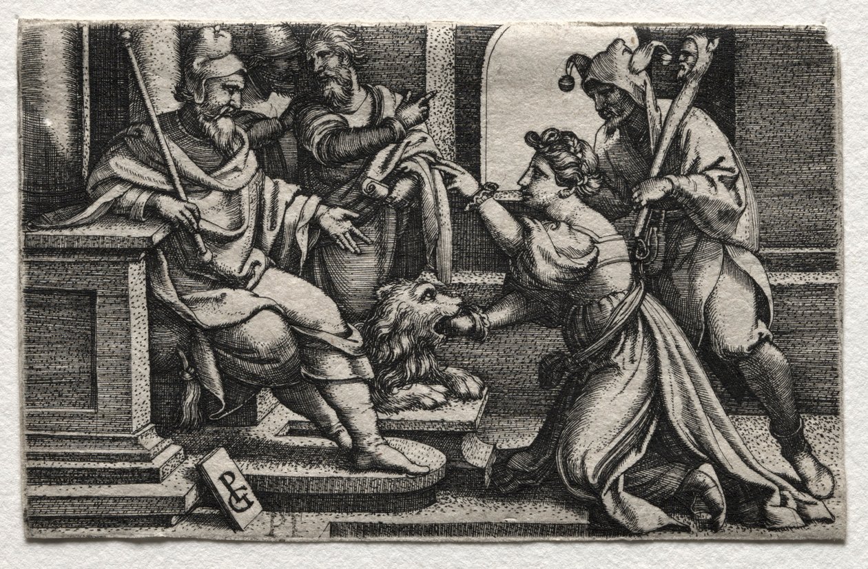 La bocca della verità da Georg Pencz