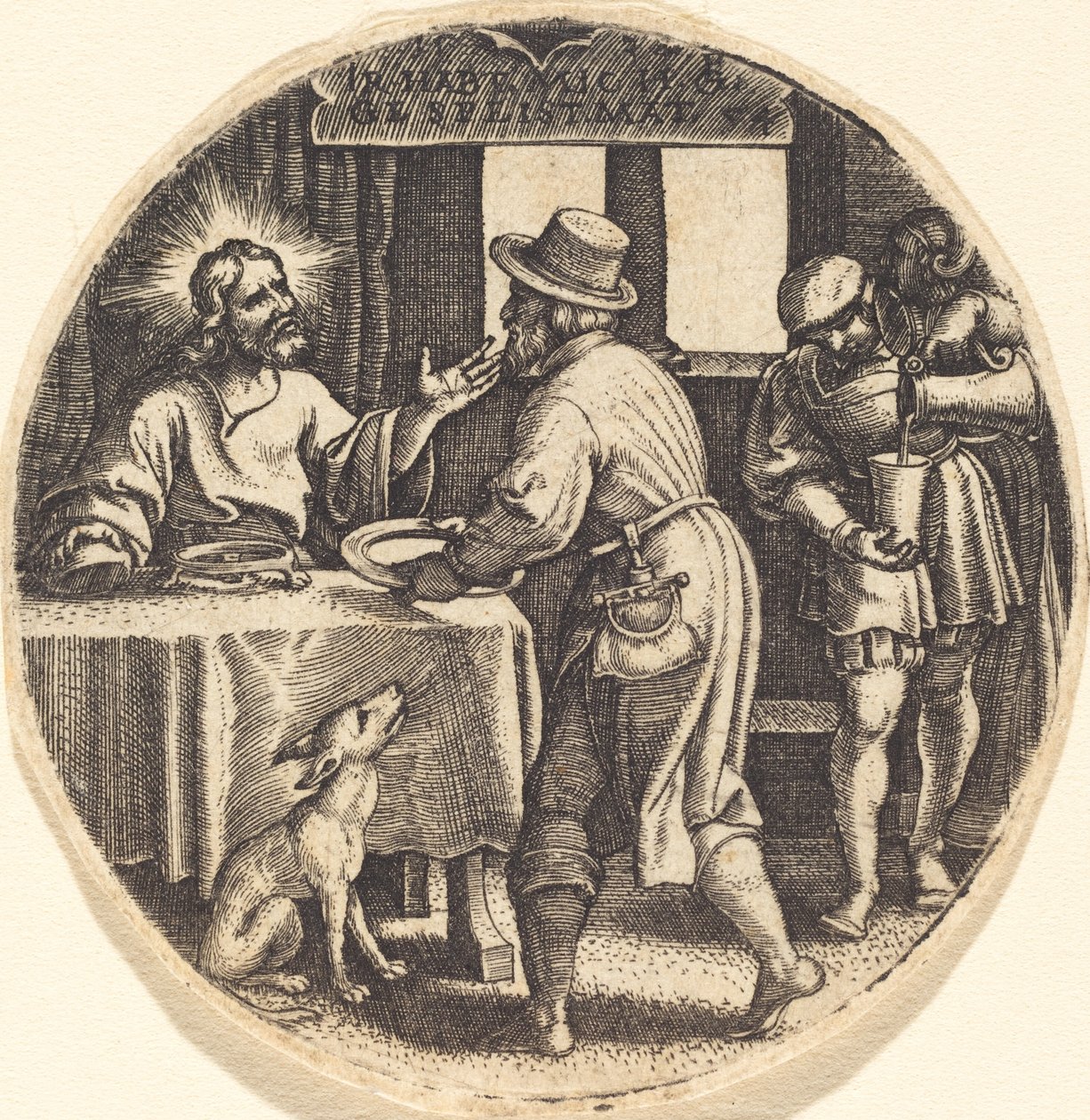 Nutrire gli Affamati da Georg Pencz