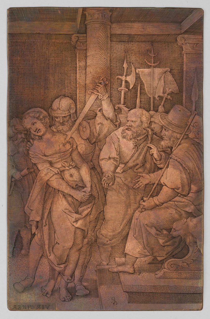 Virginia von ihrem Vater getötet da Georg Pencz