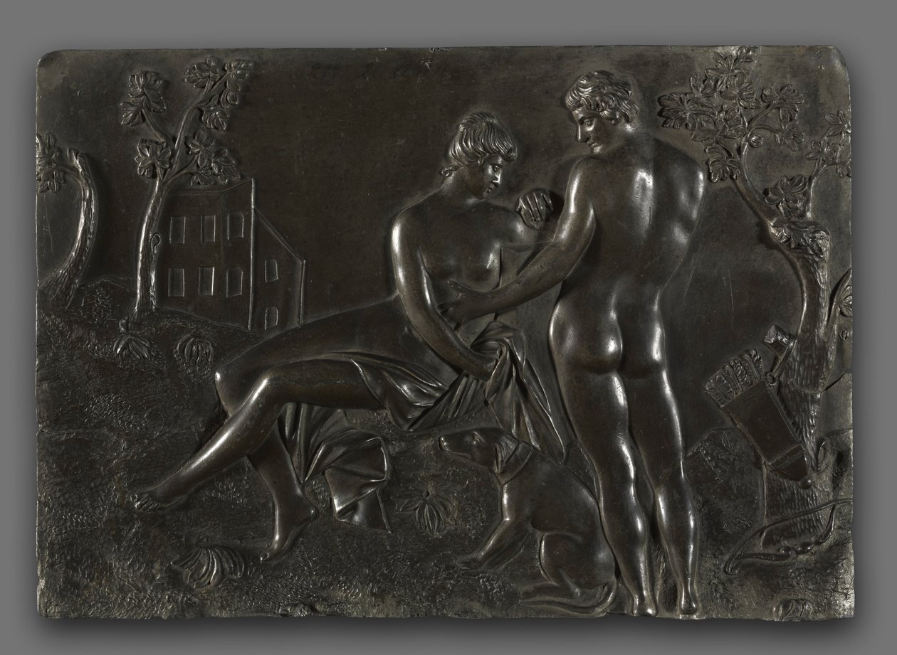 Venere e Adone, metà del 1700 da Georg Raphael Donner
