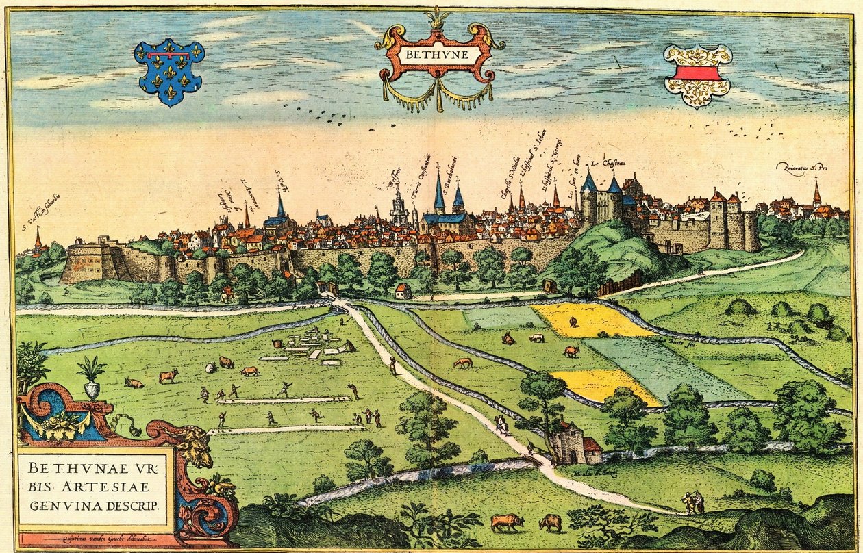 Bethune da Georg and Hogenberg Franz (1535 90) Braun