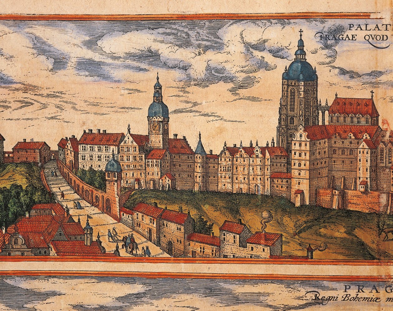 Veduta della cittadella da Georg Braun and Hogenberg Franz
