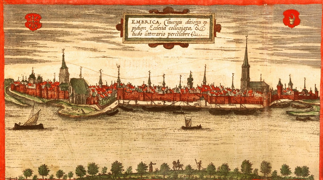 Emmerich, Embrica da Georg and Hogenberg Franz (1535 90) Braun