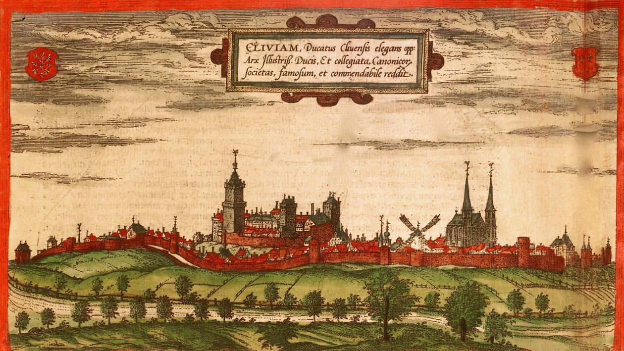 Kleve, Germania da Georg and Hogenberg Franz (1535 90) Braun