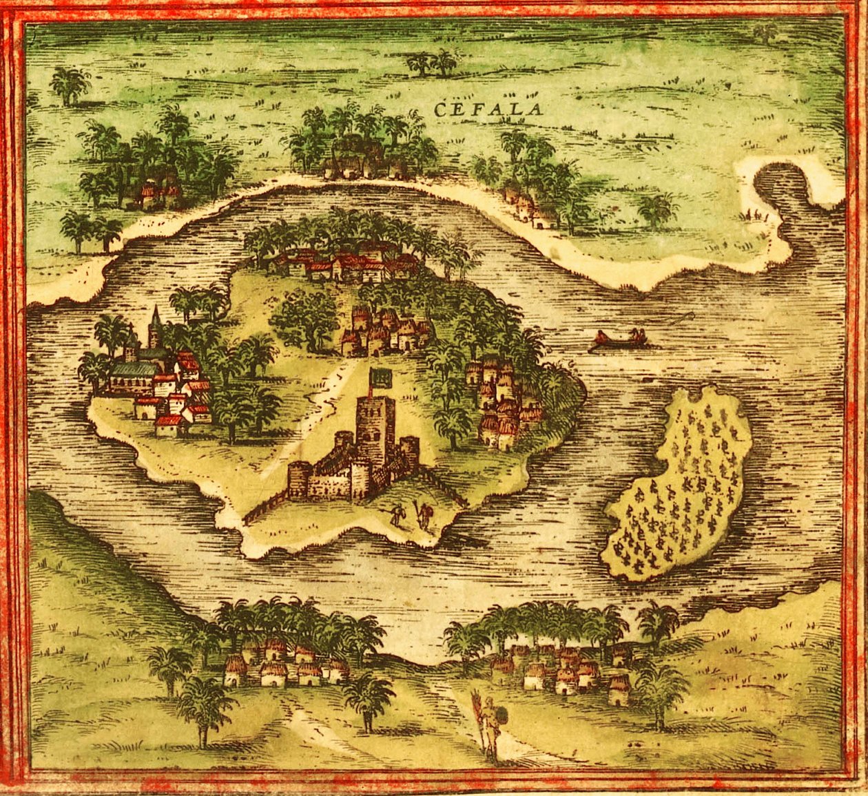 Mozambico da Georg and Hogenberg Franz (1535 90) Braun