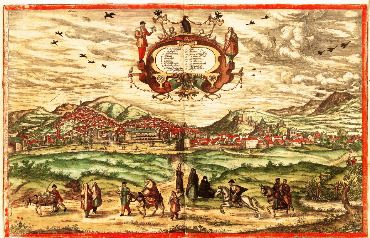Spagna da Georg and Hogenberg Franz (1535 90) Braun