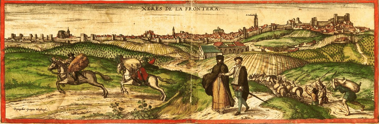 Spagna da Georg and Hogenberg Franz (1535 90) Braun