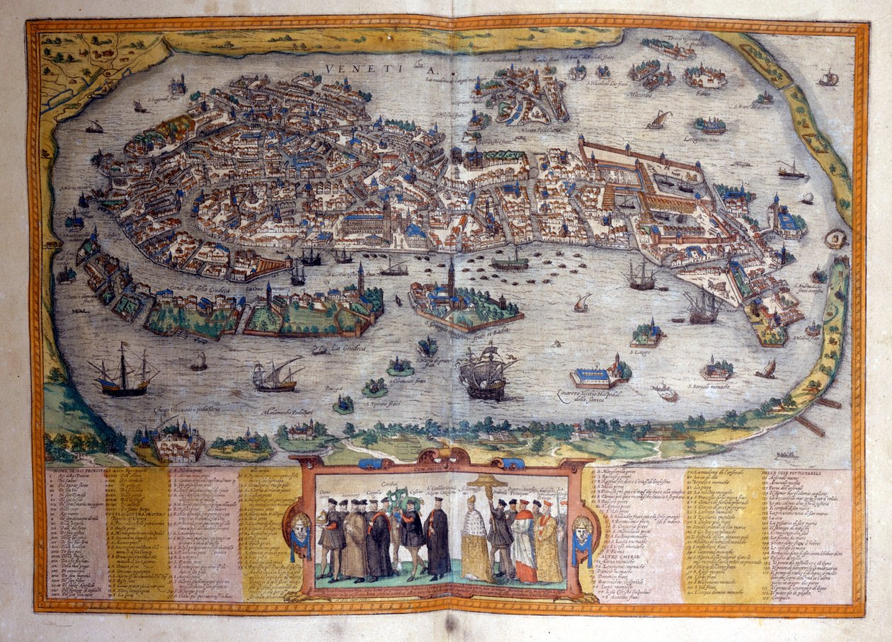 Veduta di Venezia dall