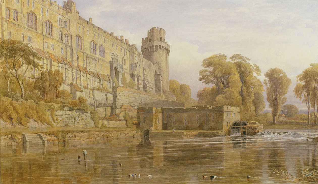 Castello di Warwick dall