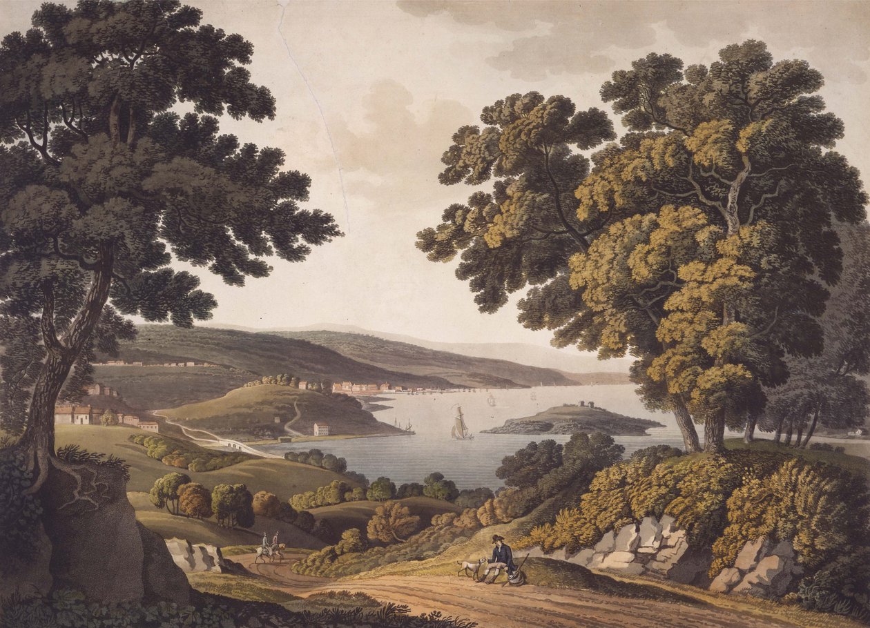 George Town e Federal City, o City of Washington, 1801 da George Beck