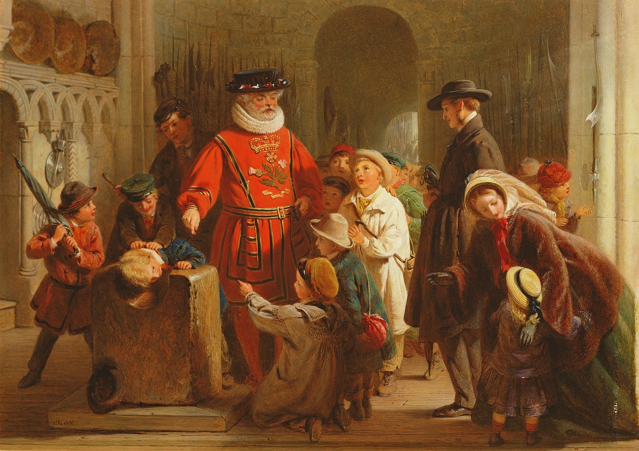Bambini nella Torre di Londra da George Bernard O