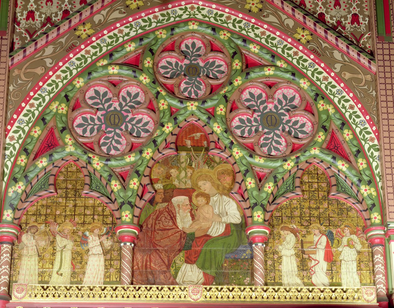 Adorazione dei Magi, pala d
