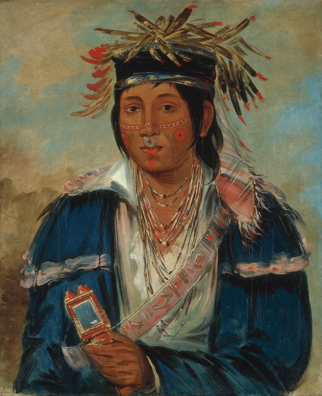 Kee-mo-rá-nia, No English, un dandy da George Catlin