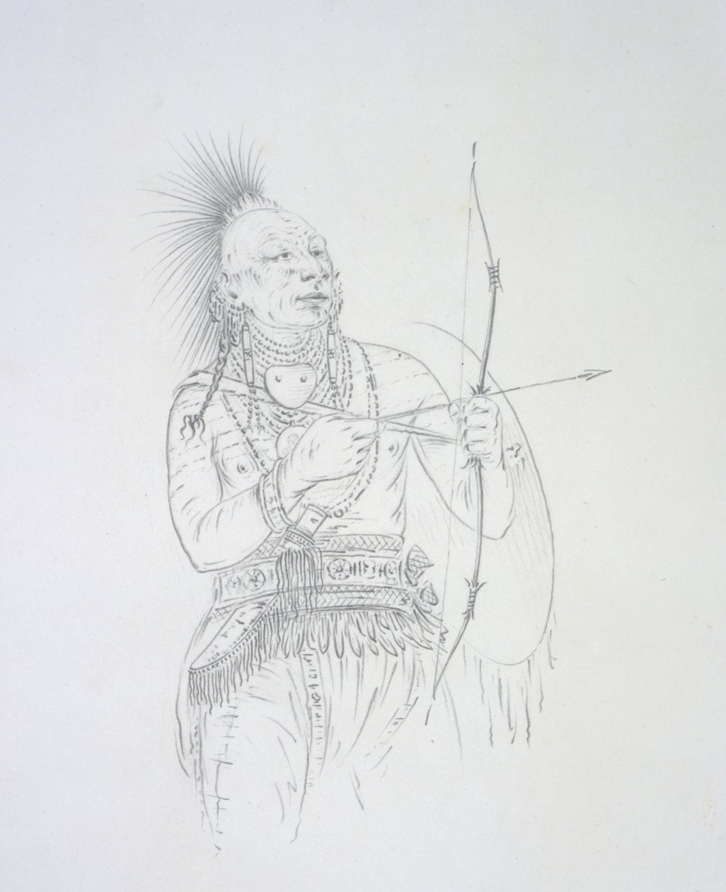 Meach-o-shin gaw (Il piccolo orso bianco) 1852 da George Catlin