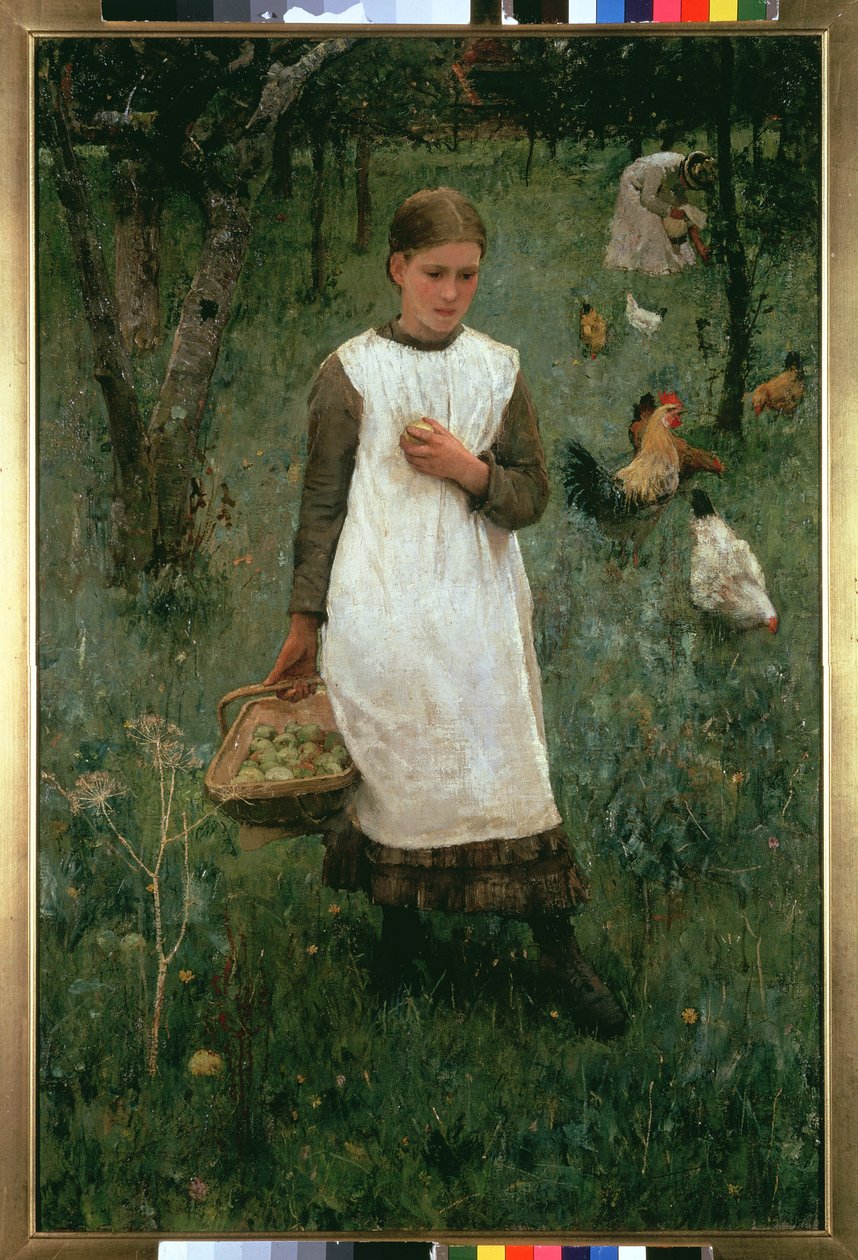 Nel frutteto da George Clausen