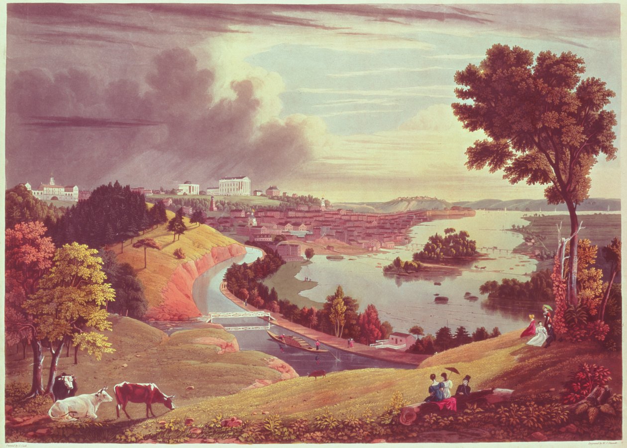 Richmond, Virginia, inciso da William James Bennett da George Cooke