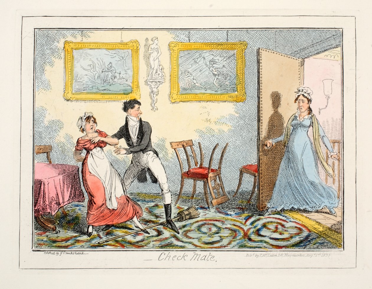 Scacco matto, 1835 da George Cruikshank