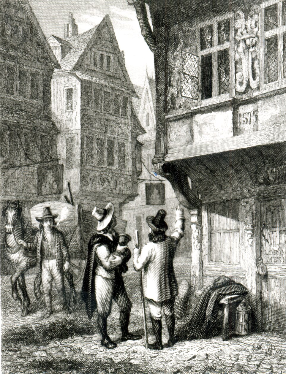 Il carro dei morti, inciso da Davenport, 1 luglio 1835 da George Cruikshank