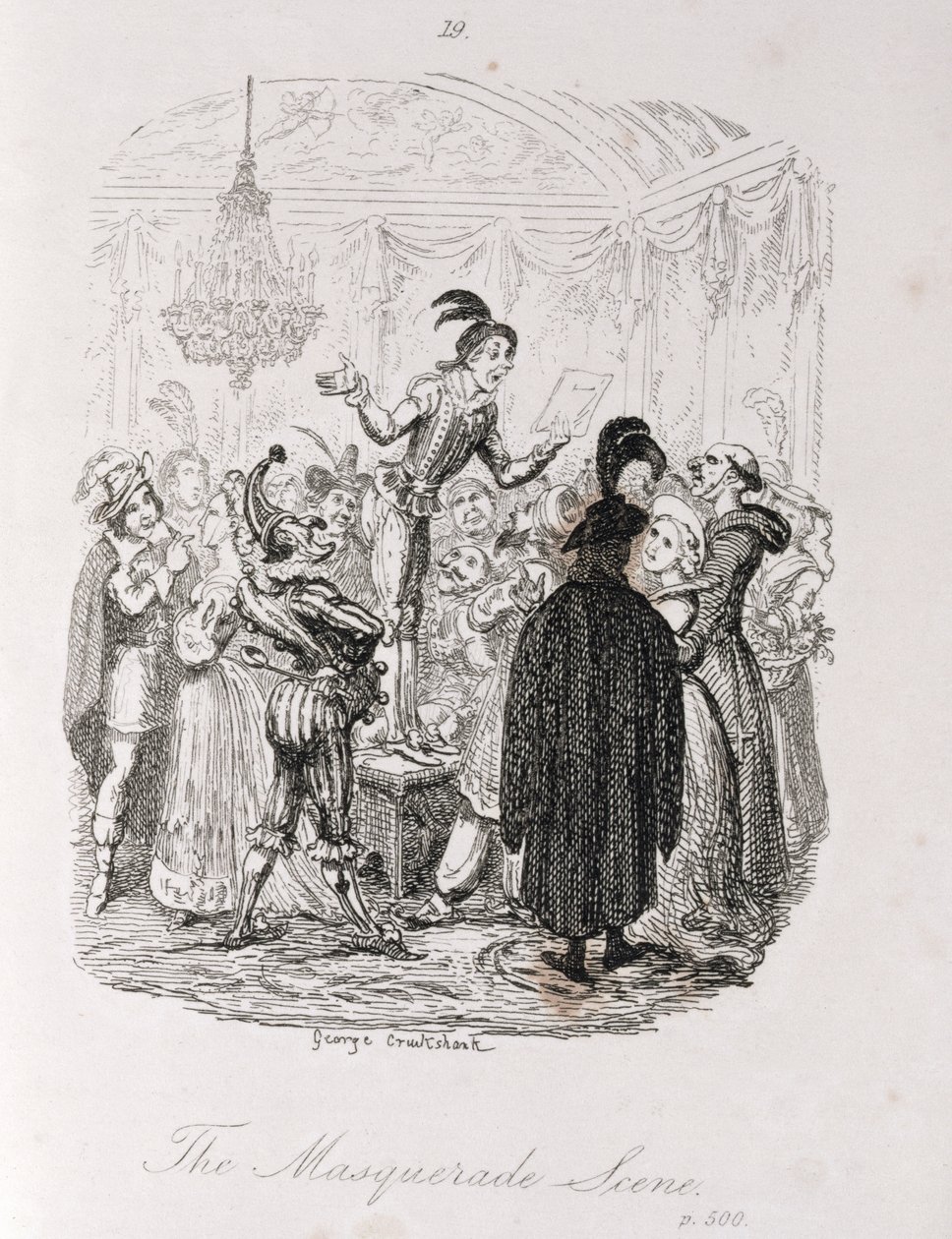 La scena del ballo in maschera, da 