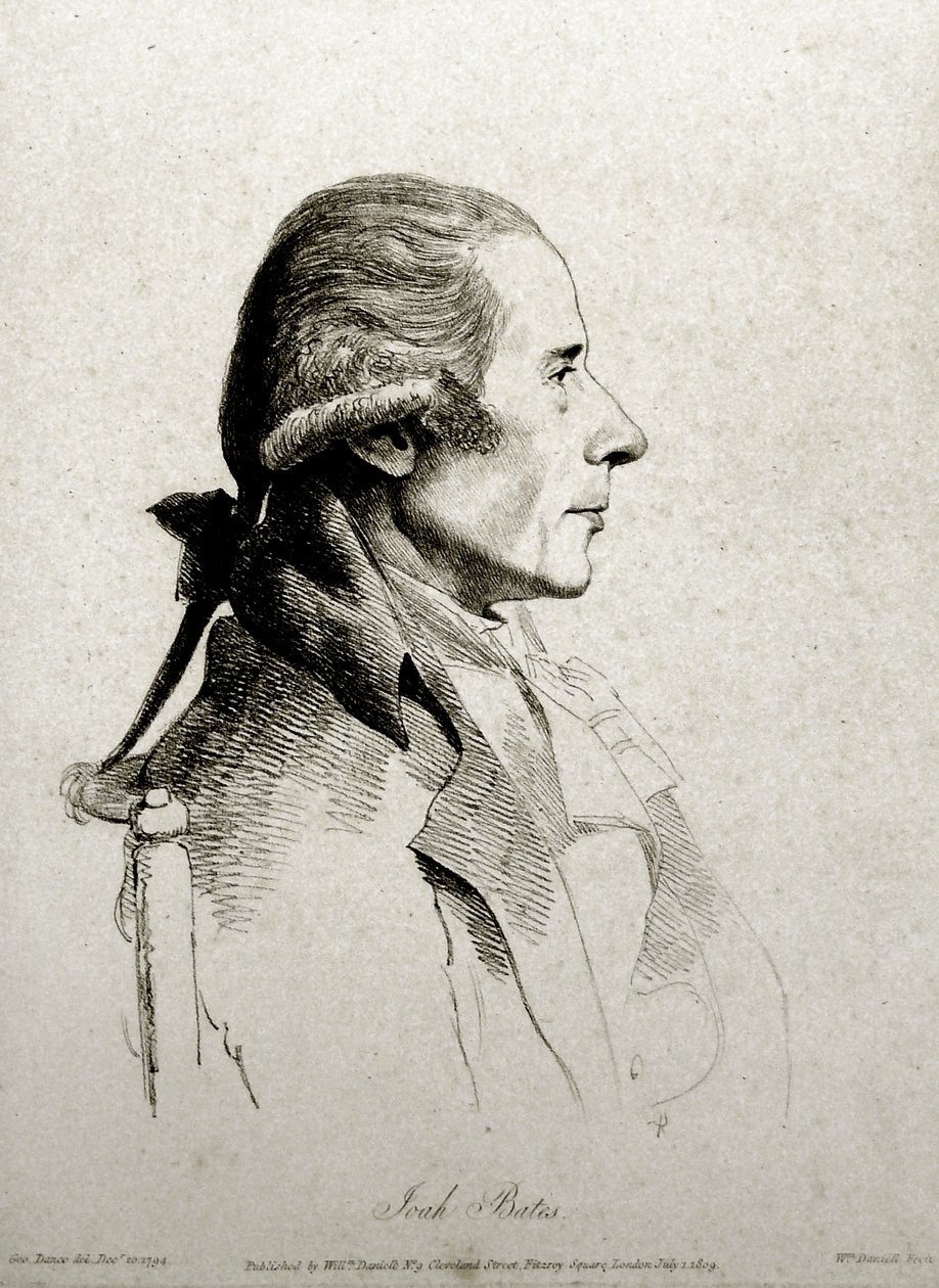Joah Bates, inciso da William Daniell, 1809 da George Dance