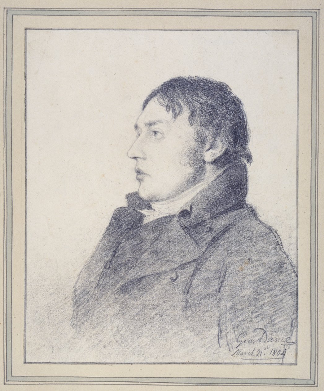 Samuel Taylor Coleridge, 21 marzo 1804 da George Dance