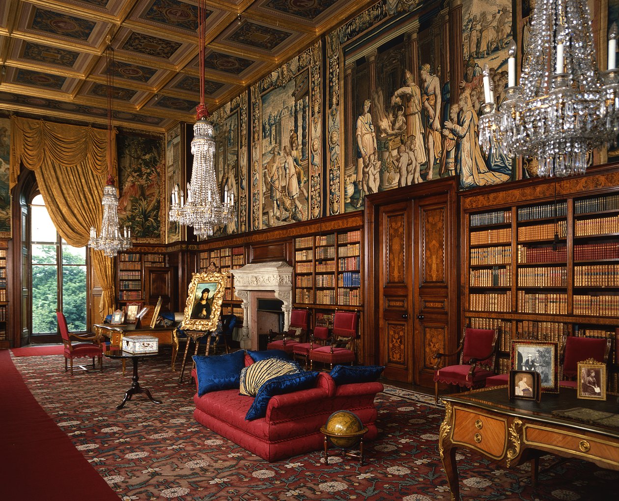 Veduta della biblioteca da George E. Fox