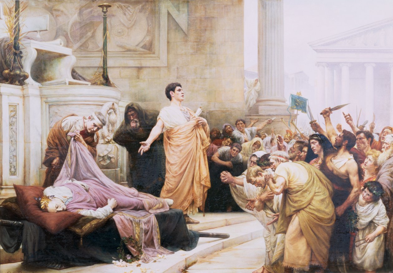 Orazione di Marco Antonio da George Edward Robertson