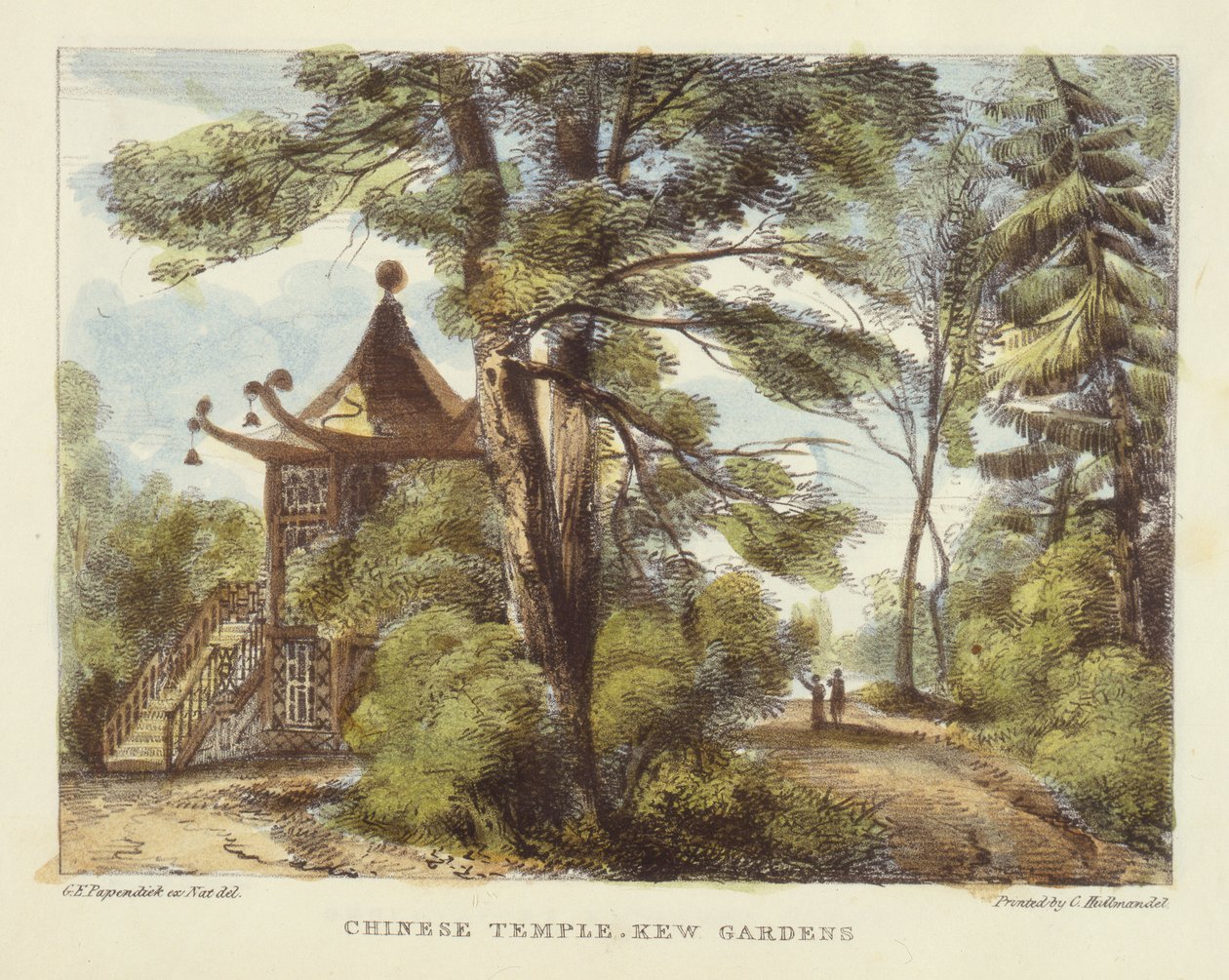 Tempio cinese, Kew Gardens, tavola 13 da 