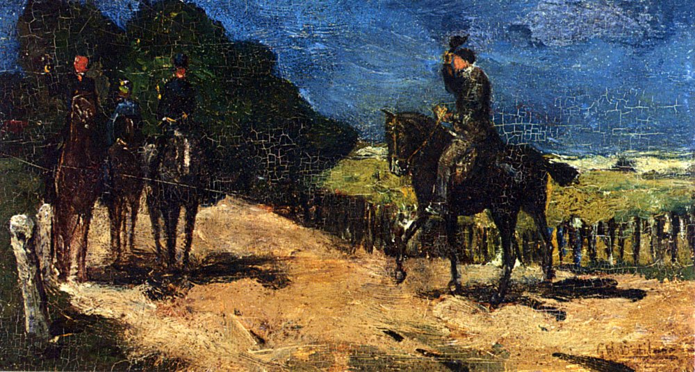 A cavallo da George Hendrik Breitner