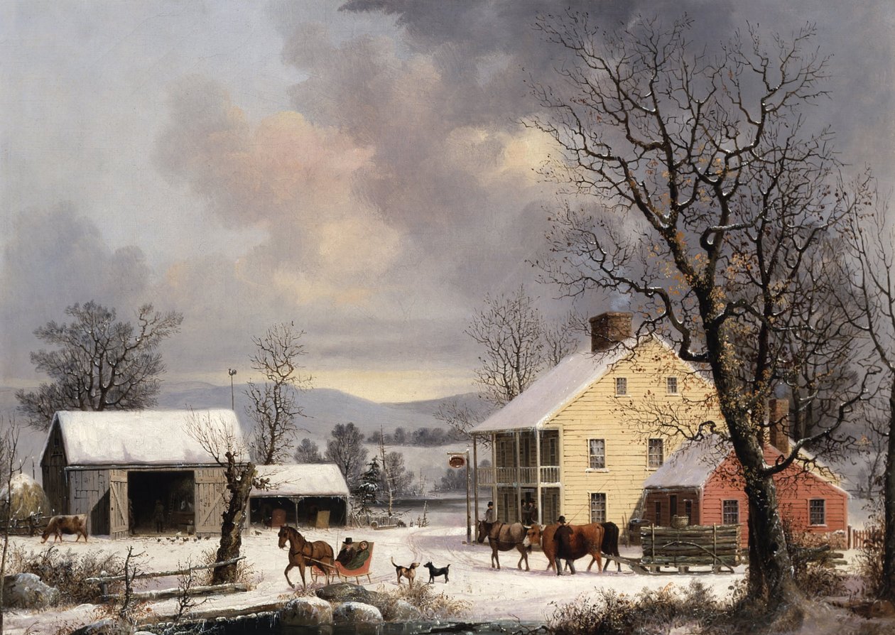 Inverno in campagna da George Henry Durrie