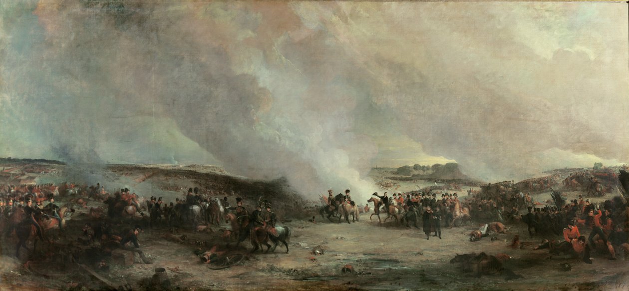 Battaglia di Waterloo, 1815 da George Jones