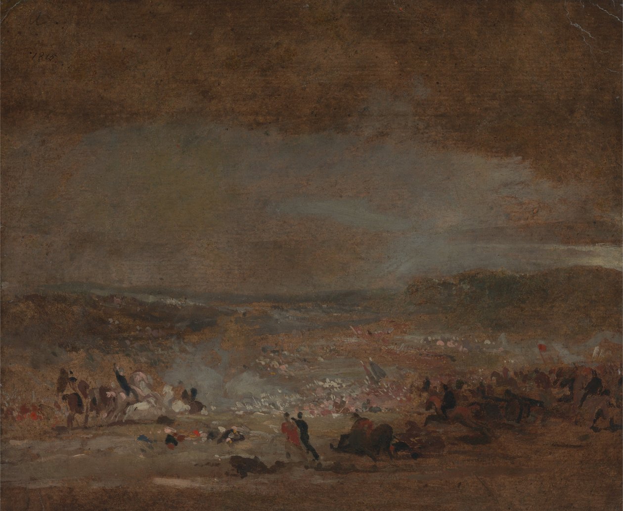 Studio per la battaglia di Waterloo da George Jones